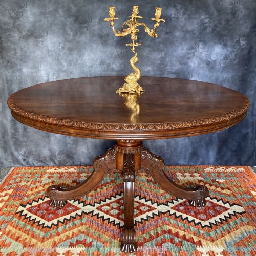 georgian mahogany centre table circa 1810 - CATEGORY: ANTIQUE TABLES - DATED GEORGIAN
