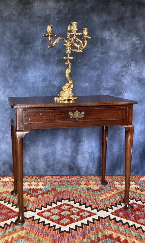 george iii mahogany side table circa 1740 - CATEGORY: ANTIQUE TABLES - DATED 18TH CENTURY