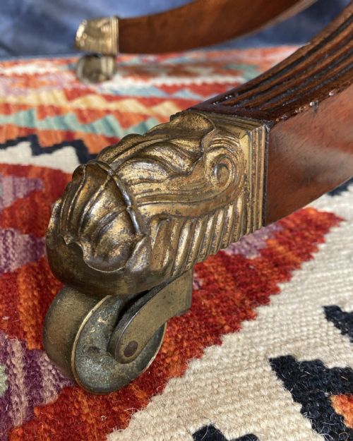 FINE REGENCY MAHOGANY SOFA TABLE CIRCA 1810 - ADDITIONAL PHOTO 5