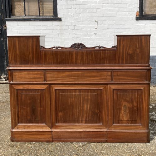 ITALIAN MAHOGANY PEDESTAL DESK CIRCA 1850 - ADDITIONAL PHOTO 10