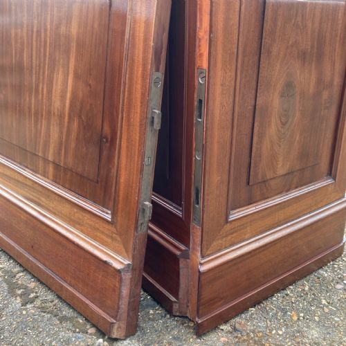 ITALIAN MAHOGANY PEDESTAL DESK CIRCA 1850 - ADDITIONAL PHOTO 18