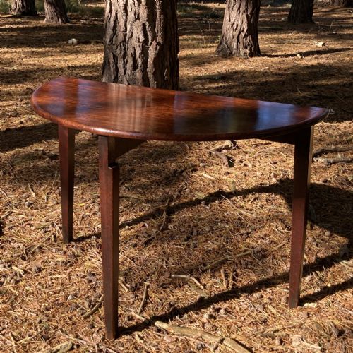 LATE GEORGIAN MAHOGANY FOLDING CAMPAIGN TABLE CIRCA 1790 - ADDITIONAL PHOTO 1
