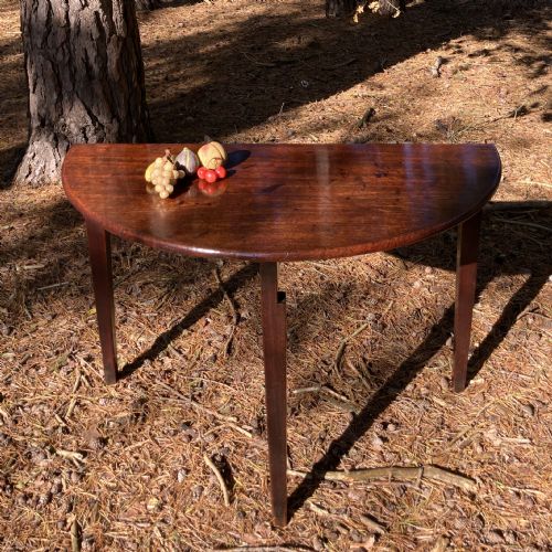 LATE GEORGIAN MAHOGANY FOLDING CAMPAIGN TABLE CIRCA 1790 - ADDITIONAL PHOTO 2