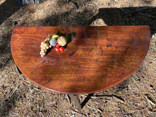 LATE GEORGIAN MAHOGANY FOLDING CAMPAIGN TABLE CIRCA 1790 - ADDITIONAL PHOTO 5