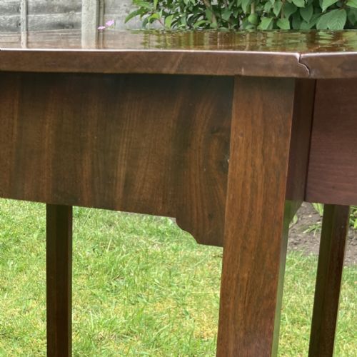 GEORGIAN MAHOGANY PEMBROKE TABLE CIRCA 1790 - ADDITIONAL PHOTO 7