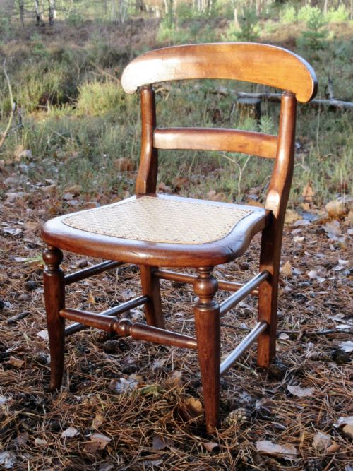 CHARMING CHILDS CHAIR CIRCA 1850