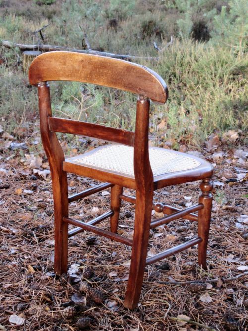 CHARMING CHILDS CHAIR CIRCA 1850 - ADDITIONAL PHOTO 3