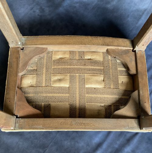 KING GEORGE VI CORONATION STOOL BY B NORTH SON WEST WYCOMBE - ADDITIONAL PHOTO 11