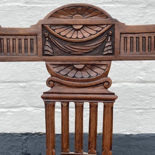 fig 3. Six Edwardian Walnut Dining Chairs, Circa 1900