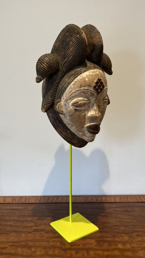A PUNU MASK GABON 19TH CENTURY - ADDITIONAL PHOTO 3