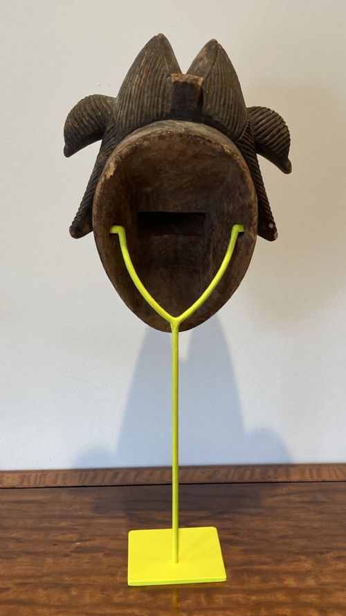 A PUNU MASK GABON 19TH CENTURY - ADDITIONAL PHOTO 5