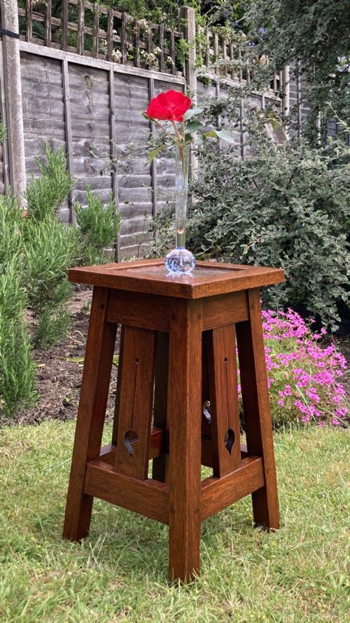 ARTS CRAFTS LIBERTY CO DESIGN LAMP TABLE CIRCA 1900 - ADDITIONAL PHOTO 2