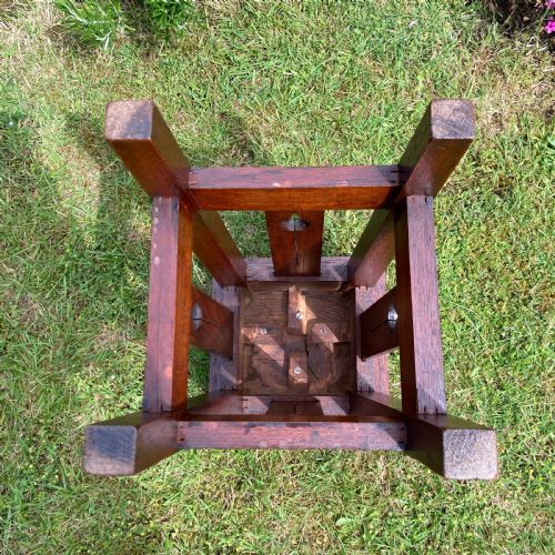 ARTS CRAFTS LIBERTY CO DESIGN LAMP TABLE CIRCA 1900 - ADDITIONAL PHOTO 9
