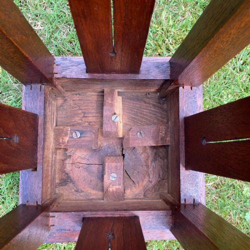 ARTS CRAFTS LIBERTY CO DESIGN LAMP TABLE CIRCA 1900 - ADDITIONAL PHOTO 13