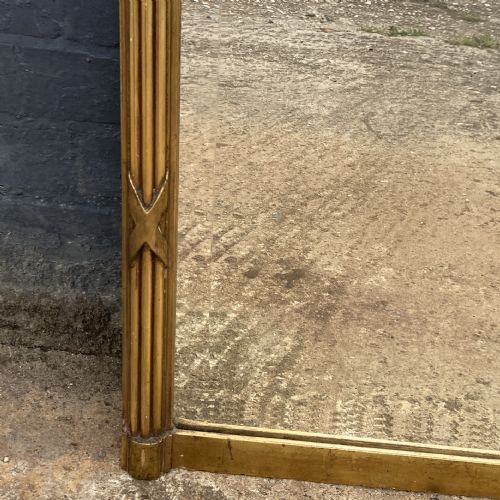 DELIGHTFUL FRENCH GILTWOOD MIRROR CIRCA 19TH CENTURY - ADDITIONAL PHOTO 7