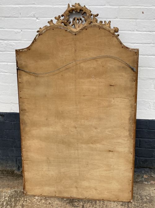 DELIGHTFUL FRENCH GILTWOOD MIRROR CIRCA 19TH CENTURY - ADDITIONAL PHOTO 8