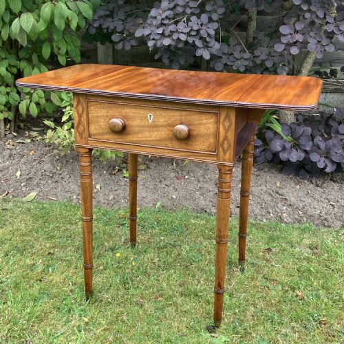 LATE GEORGIAN WORK OR LAMP TABLE CIRCA 1800 - ADDITIONAL PHOTO 8