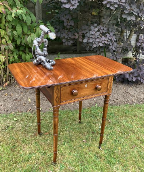 LATE GEORGIAN WORK OR LAMP TABLE CIRCA 1800 - ADDITIONAL PHOTO 9