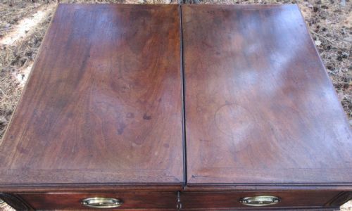 GEORGE III MAHOGANY ESTATE RENT TABLE WRITING TABLE OR DESK CIRCA 1775 - ADDITIONAL PHOTO 8