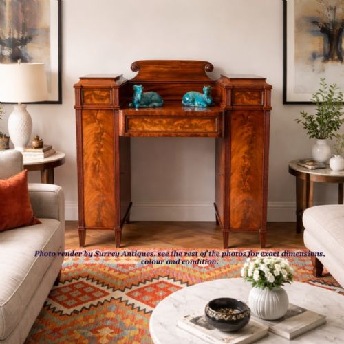 HANDSOME MAHOGANY SIDEBOARD OF EXCEPTIONALLY SMALL PROPORTIONS CIRCA 1840 - ADDITIONAL PHOTO 3