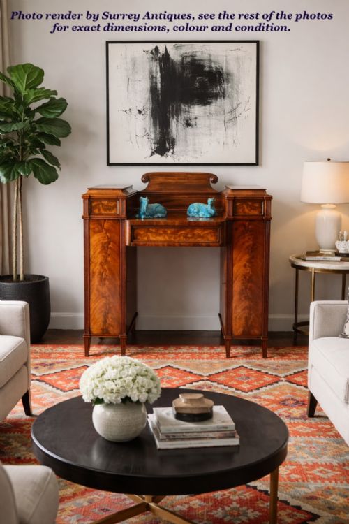 HANDSOME MAHOGANY SIDEBOARD OF EXCEPTIONALLY SMALL PROPORTIONS CIRCA 1840 - ADDITIONAL PHOTO 17