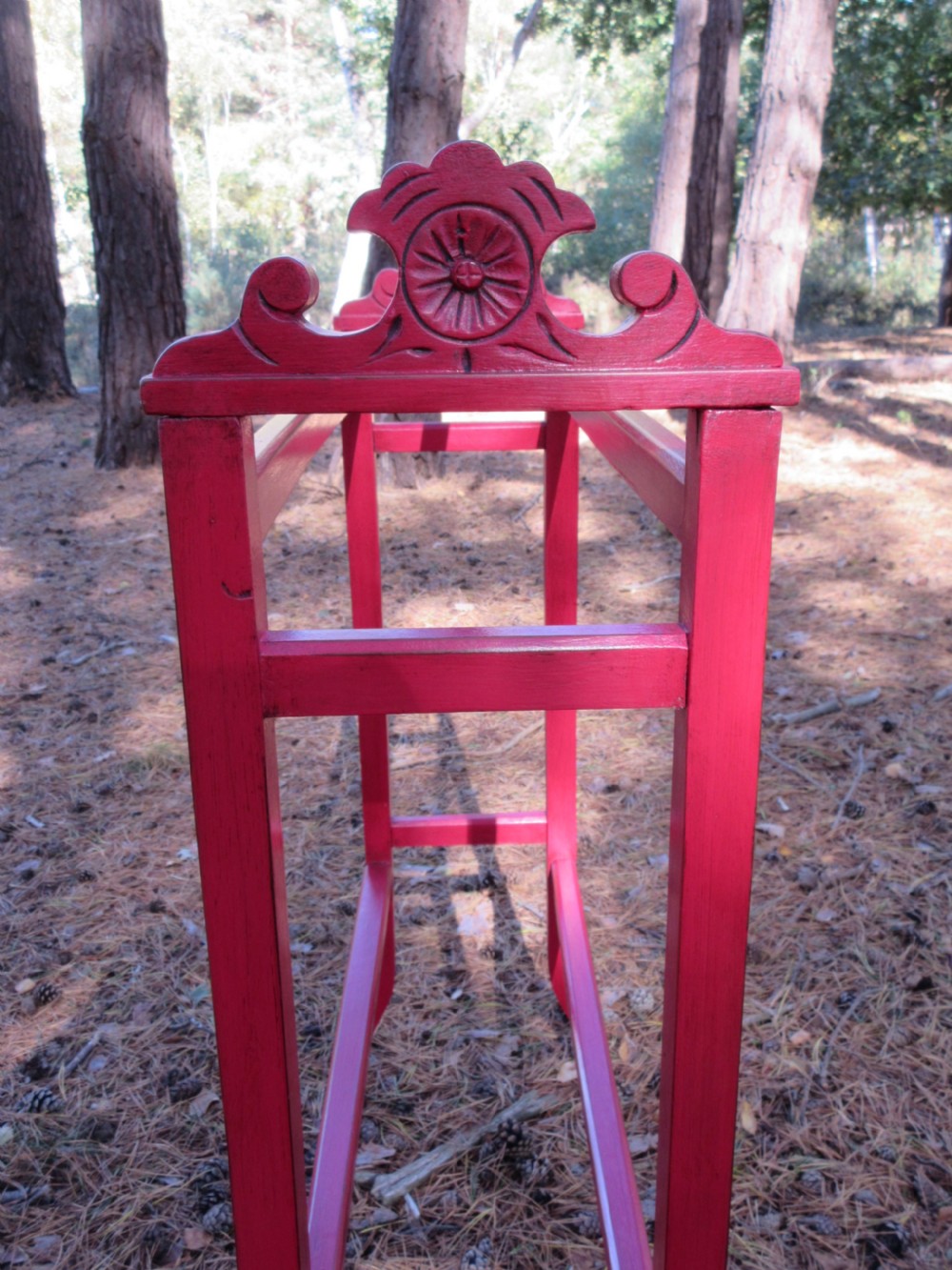 Attractive Late Victorian Towel Rail, Circa 1890 View IV