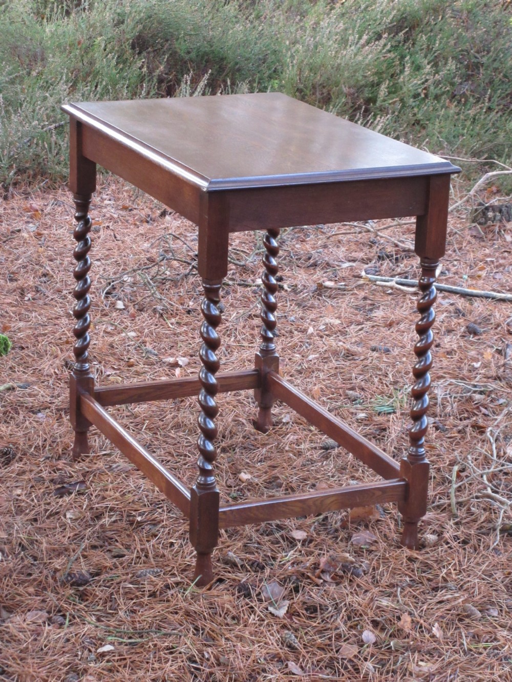 Edwardian Oak Occasional Table, Circa 1900 View II