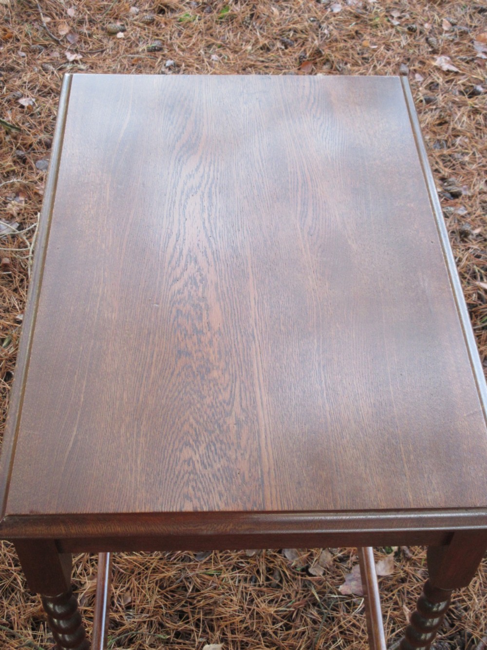 Edwardian Oak Occasional Table, Circa 1900 View III