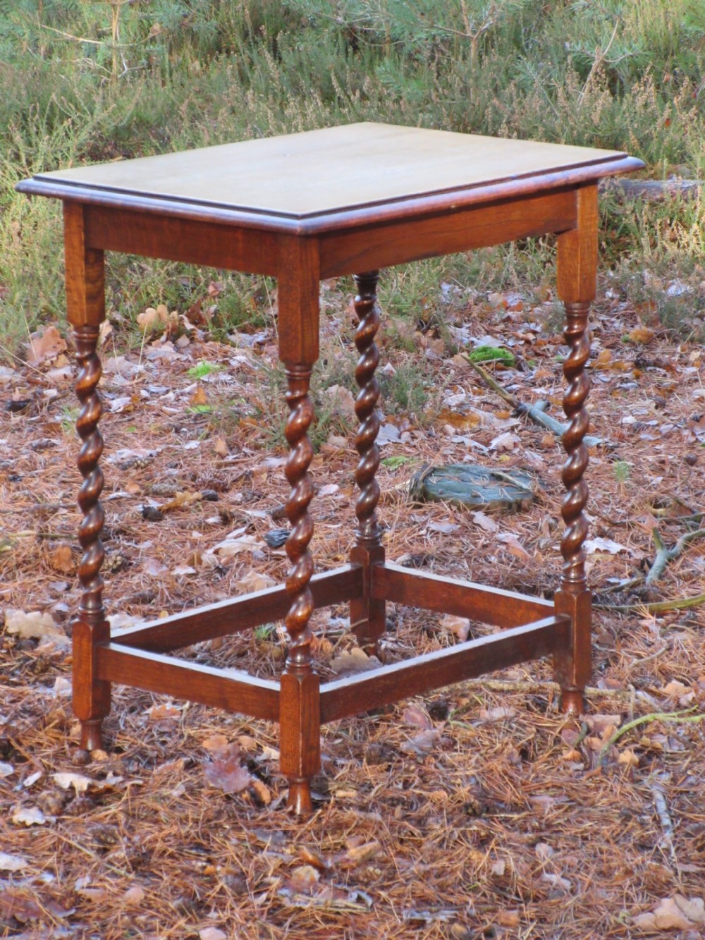 Edwardian Oak Occasional Table, Circa 1900