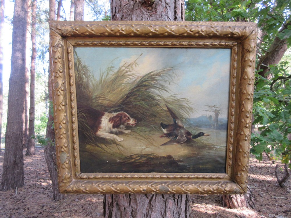 Pointer and Mild Duck by George Armfield, Circa 1840