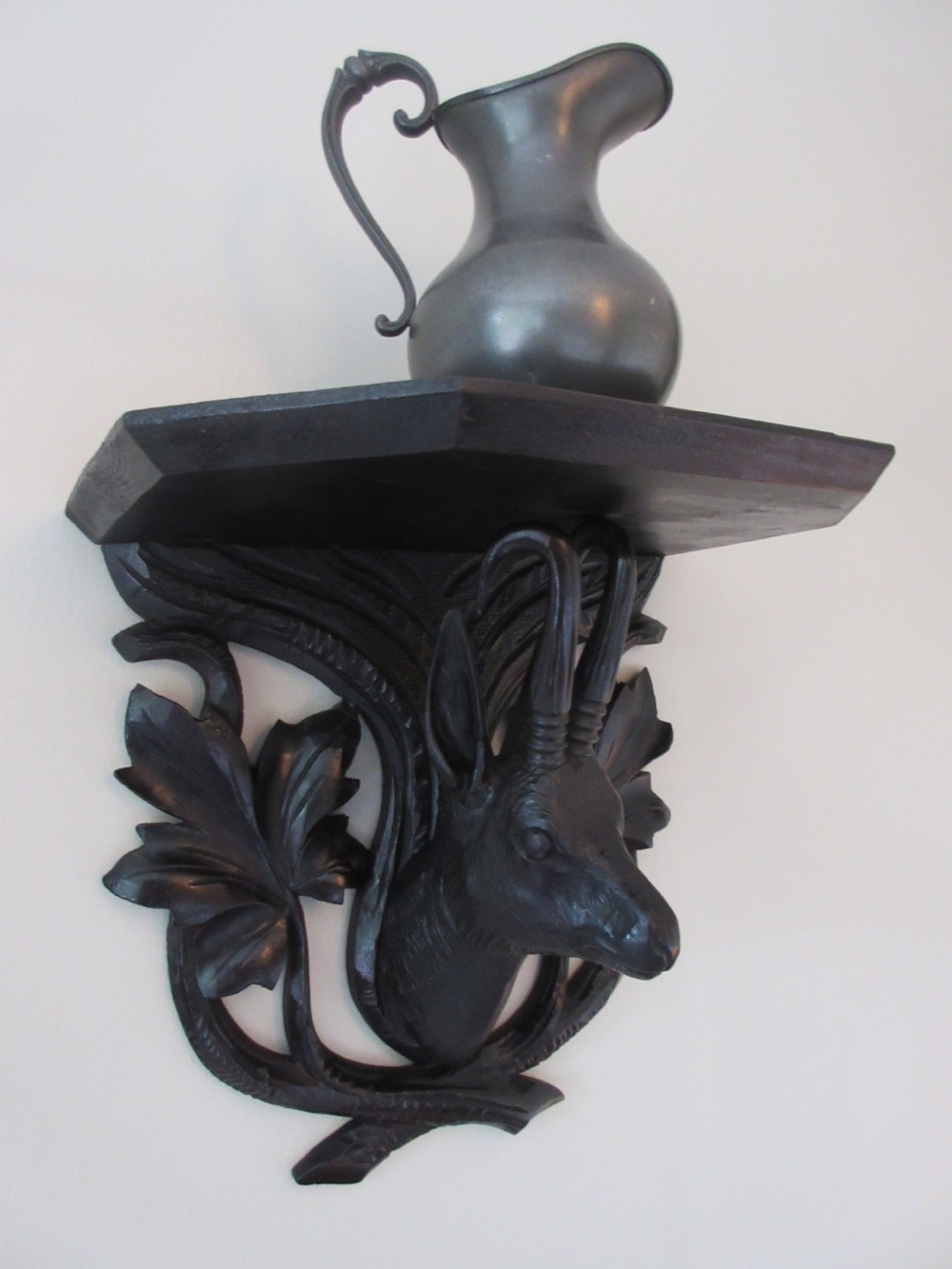 Pair Of 19th Century Black Forest Wall Brackets, Circa 1890 View II