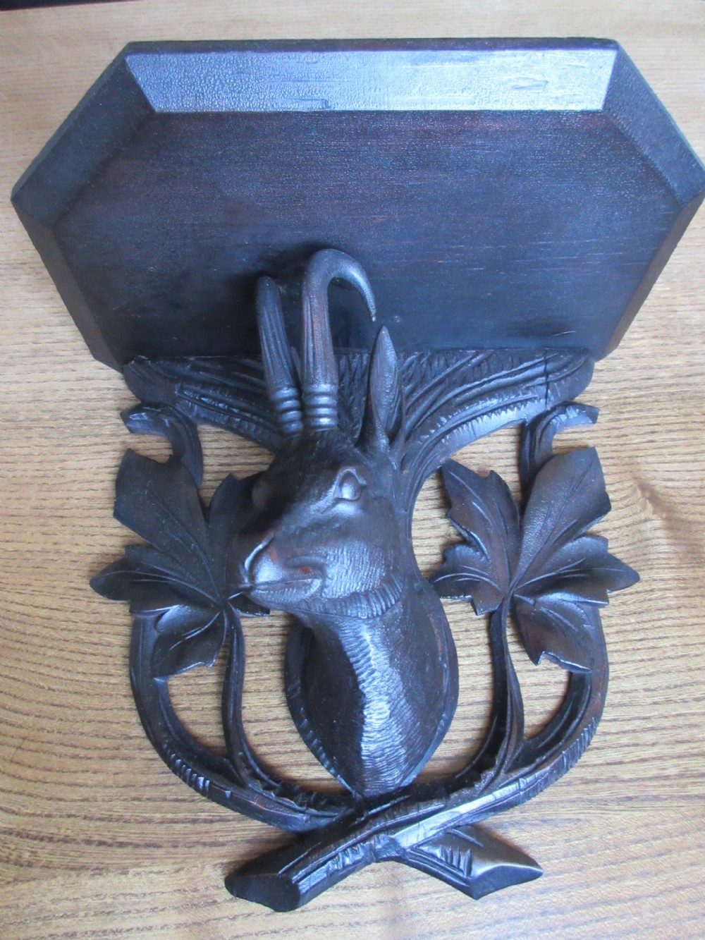 Pair Of 19th Century Black Forest Wall Brackets, Circa 1890 View X