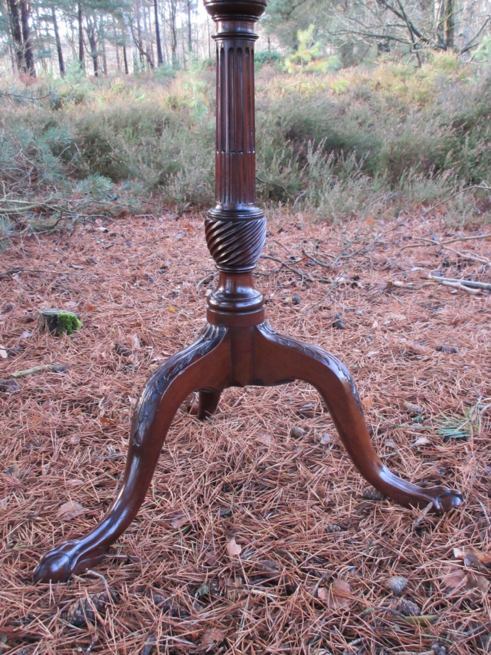 Attractive 19th Century Mahogany Supper, Lamp, Occasional Or Tripod Table, Circa 1850 View III