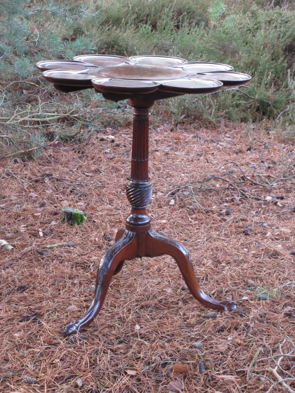 Attractive 19th Century Mahogany Supper, Lamp, Occasional Or Tripod Table, Circa 1850 View V