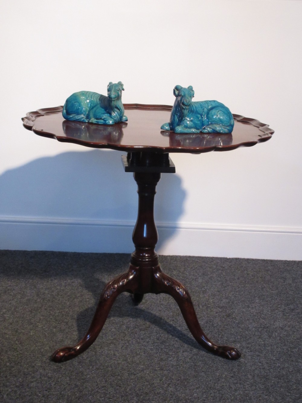 George III Mahogany Tripod, Supper or Lamp Table, Circa 1775 View V