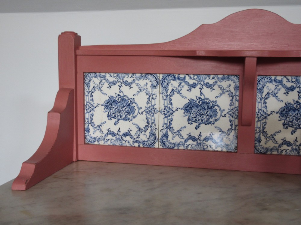 Late Victorian Marble Topped Washstand, Circa 1890 View V