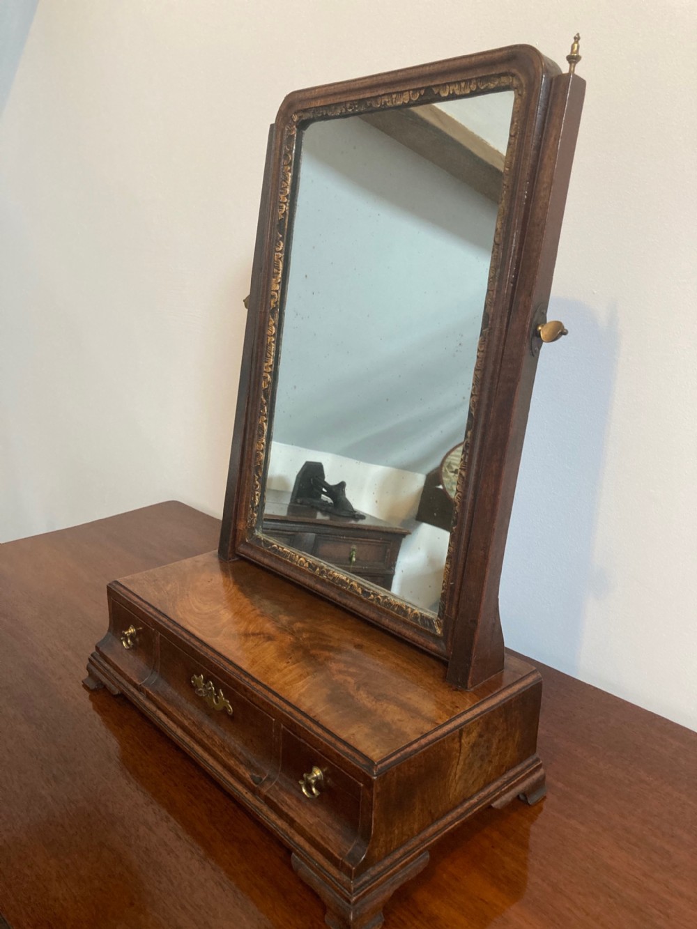 George III Mahogany Toilet Mirror, Circa 1775 View II