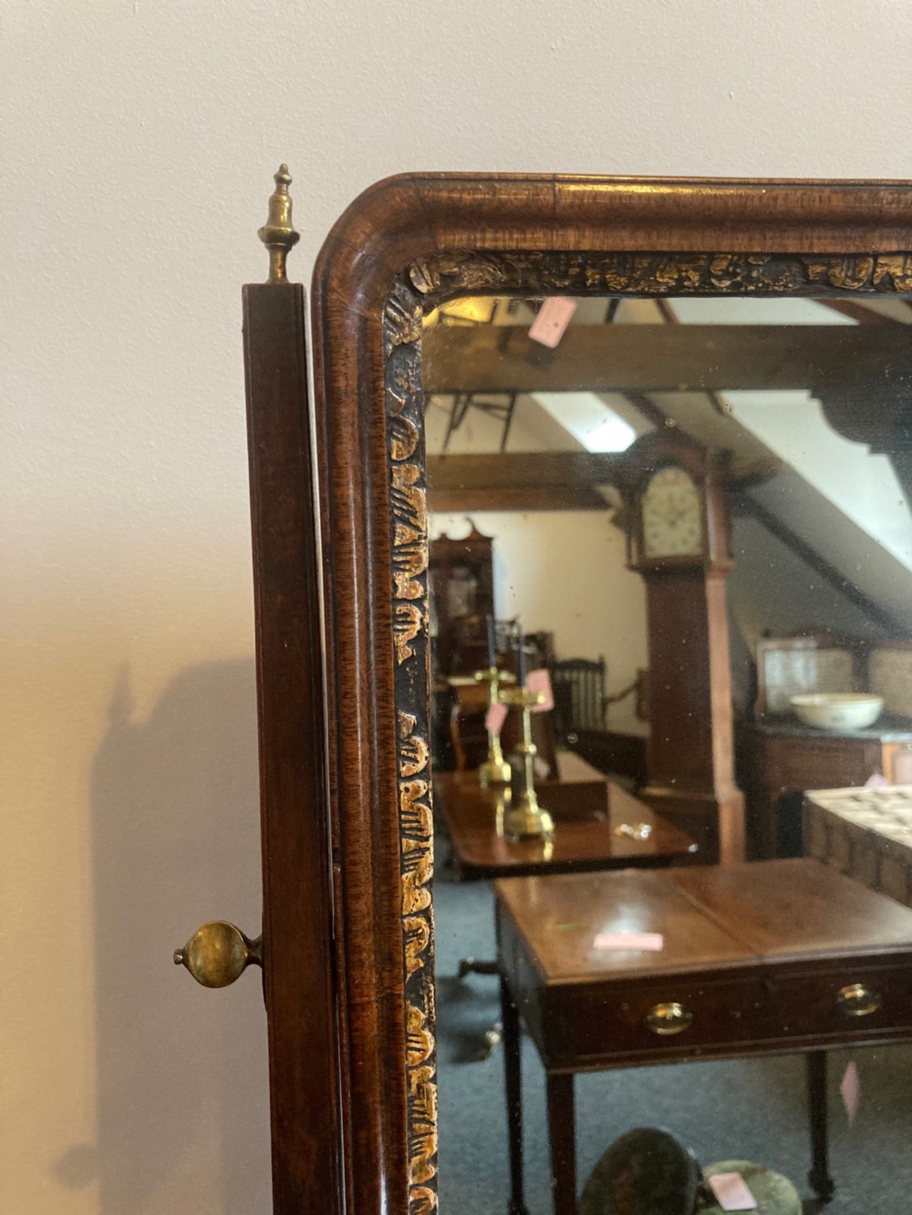 George III Mahogany Toilet Mirror, Circa 1775 View V