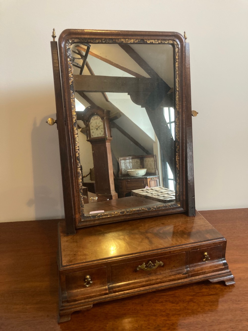 George III Mahogany Toilet Mirror, Circa 1775 View VII