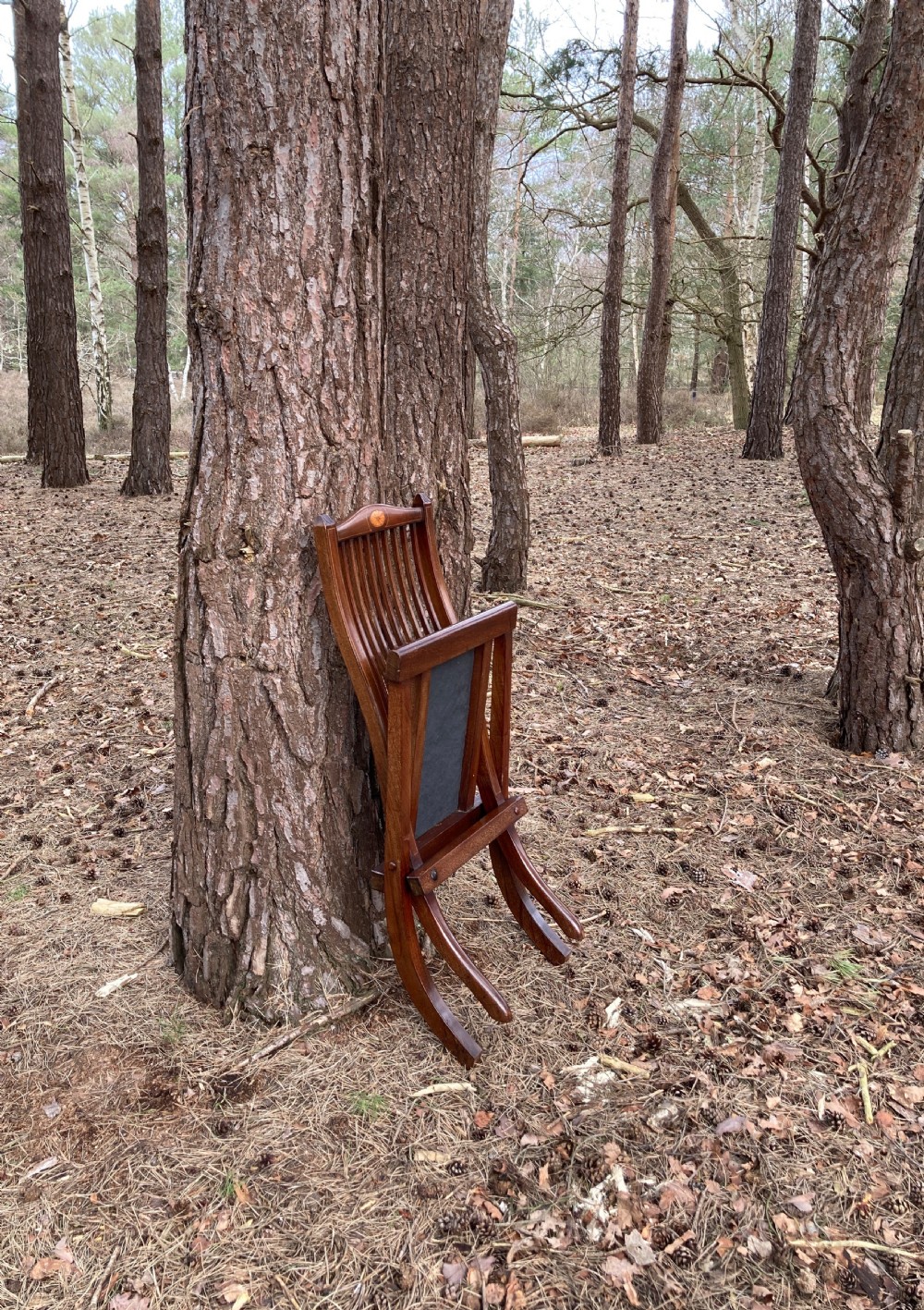 Late Victorian Child's Folding Chair, Circa 1890 View V