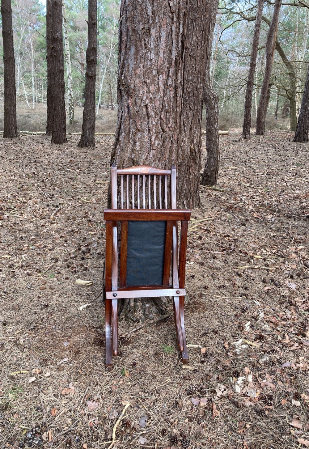 Late Victorian Child's Folding Chair, Circa 1890 View VI