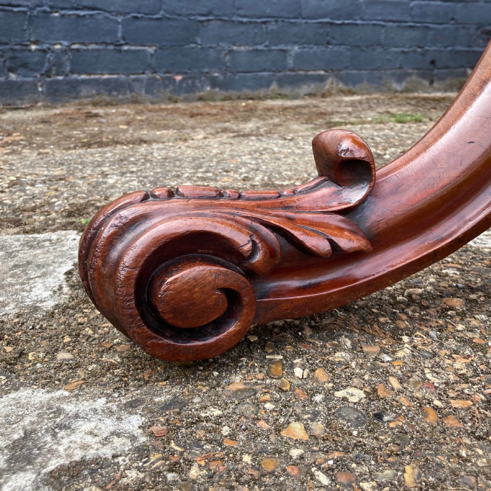 Good Early Victorian Oval Mahogany Breakfast Table, Circa 1850 View VII