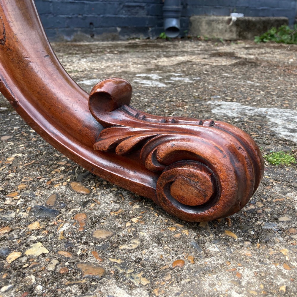 Good Early Victorian Oval Mahogany Breakfast Table, Circa 1850 View VIII