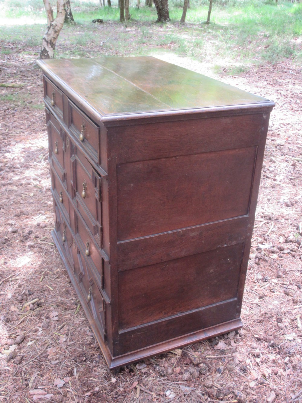 A Fine 17th Century Oak Chest Of Drawers, Circa 1680 View V