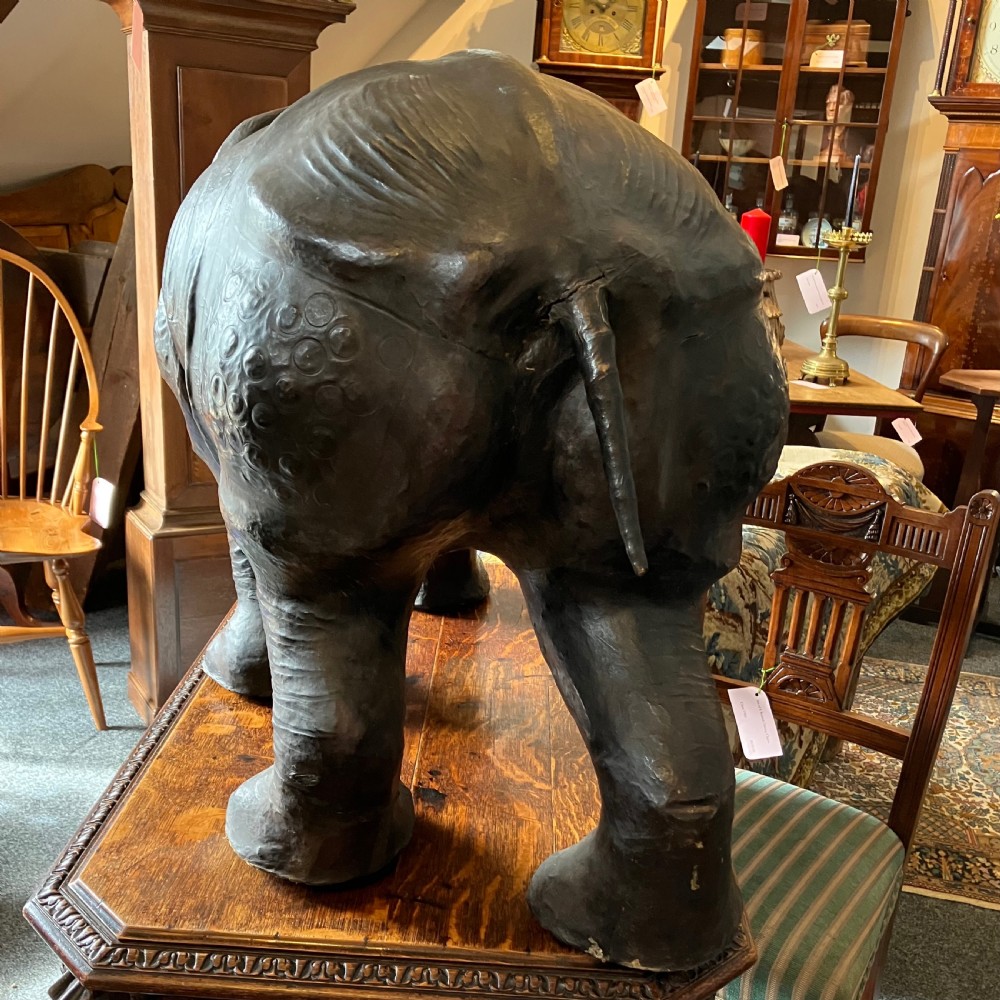 Liberty of London Leather Rhino, Circa 1900 View VIII