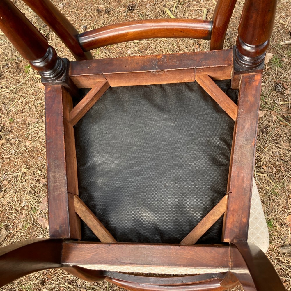 Set Of 6 Mahogany William IV Dining Chairs, Circa 1840 View X