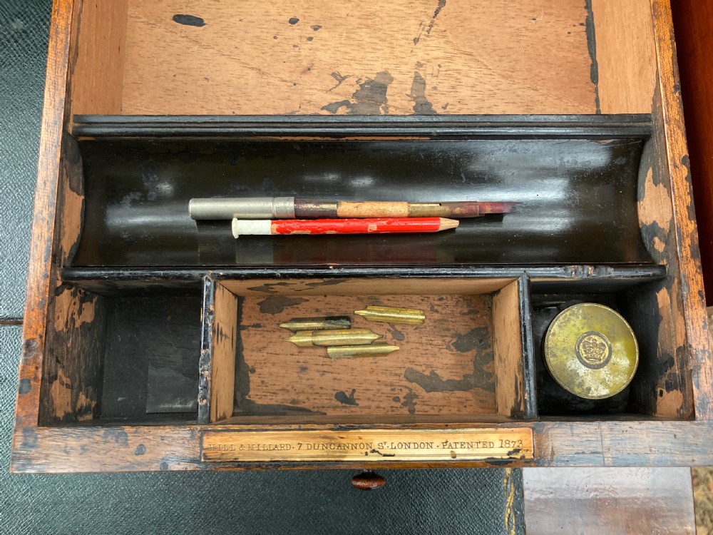 Hill & Millard Secretaire Military Campaign Chest, Circa 1875 View VIII