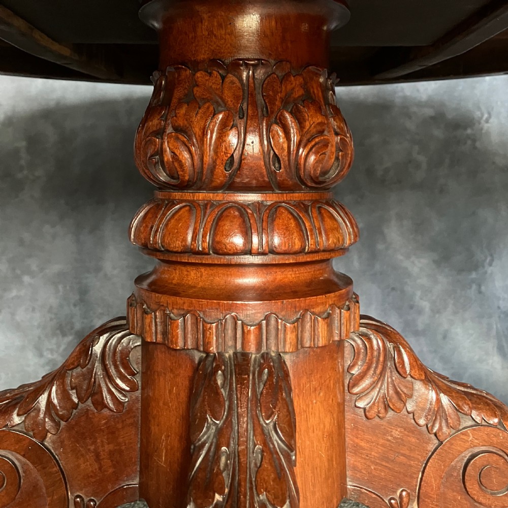 Georgian Mahogany Centre Table, Circa 1810 View VII