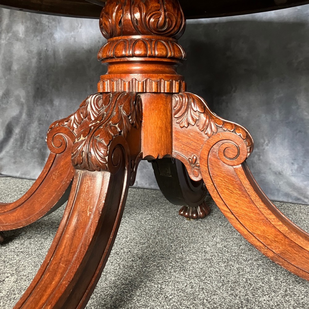 Georgian Mahogany Centre Table, Circa 1810 View VIII