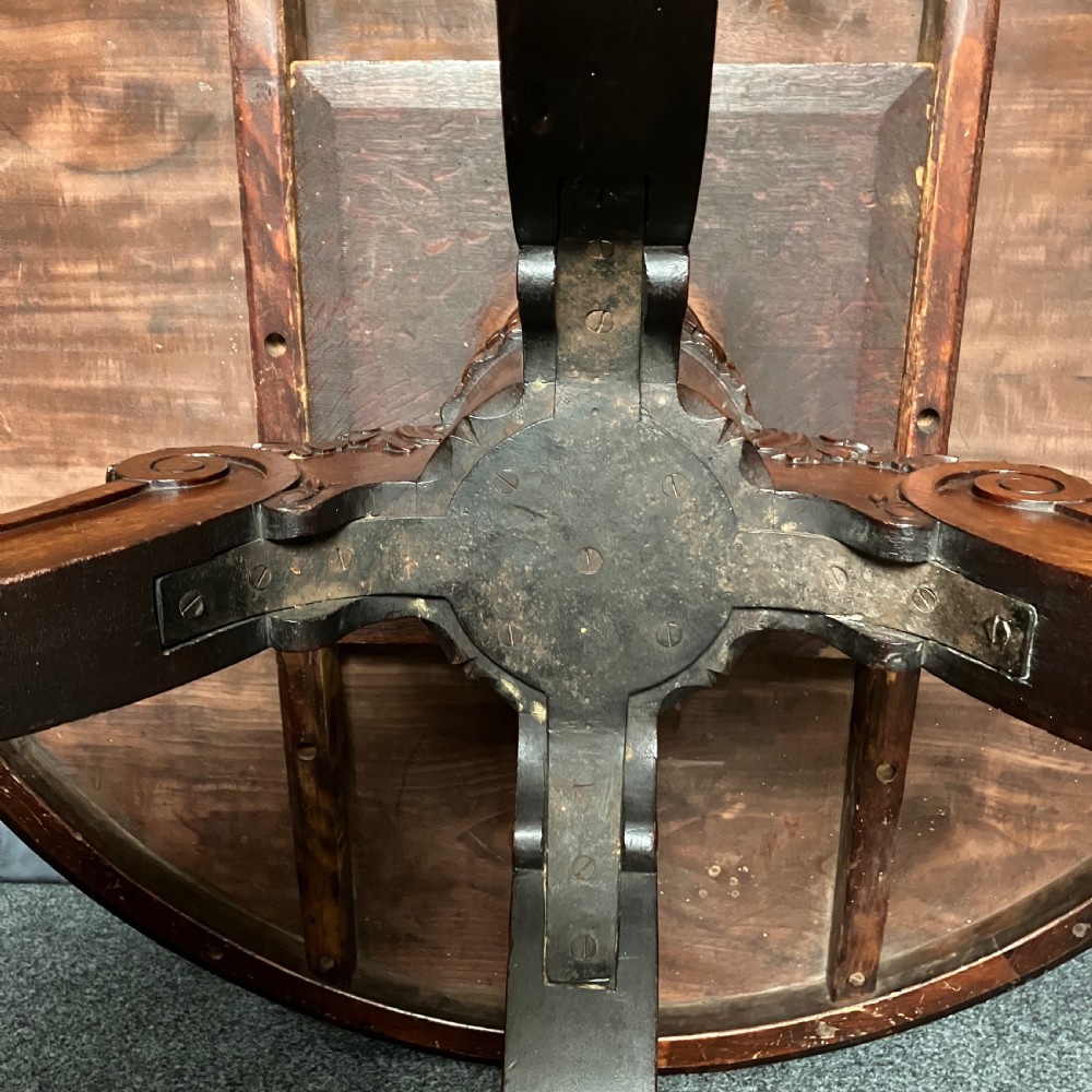 Georgian Mahogany Centre Table, Circa 1810 View XIII